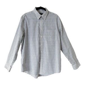 Lauren Ralph Lauren Men’s Long Sleeve Blue Pink Green Button Down Shirt Size 17